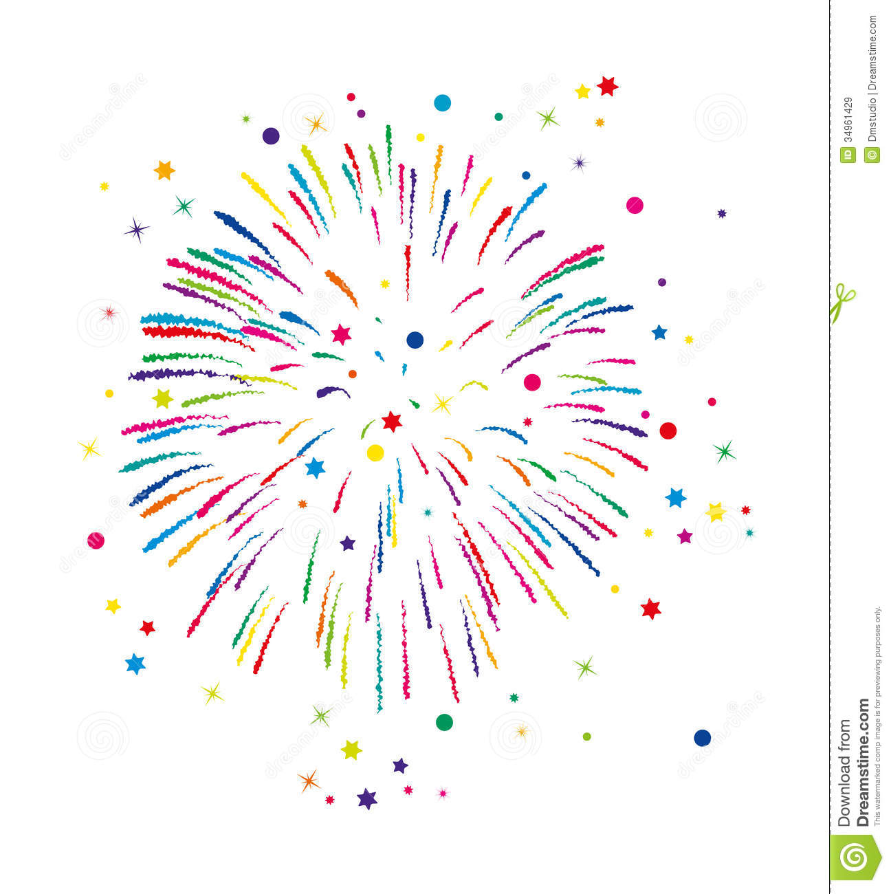 Vector Fireworks Background Royalty Free Stock Images   Image    