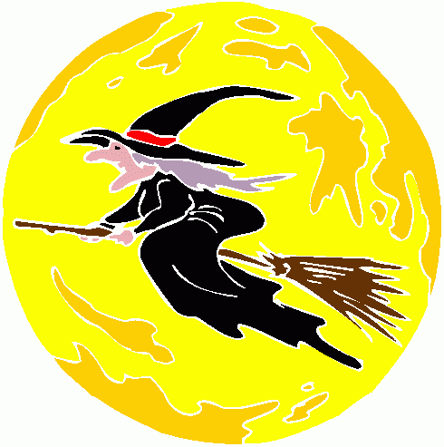 Witch Flying 2 Clipart   Witch Flying 2 Clip Art