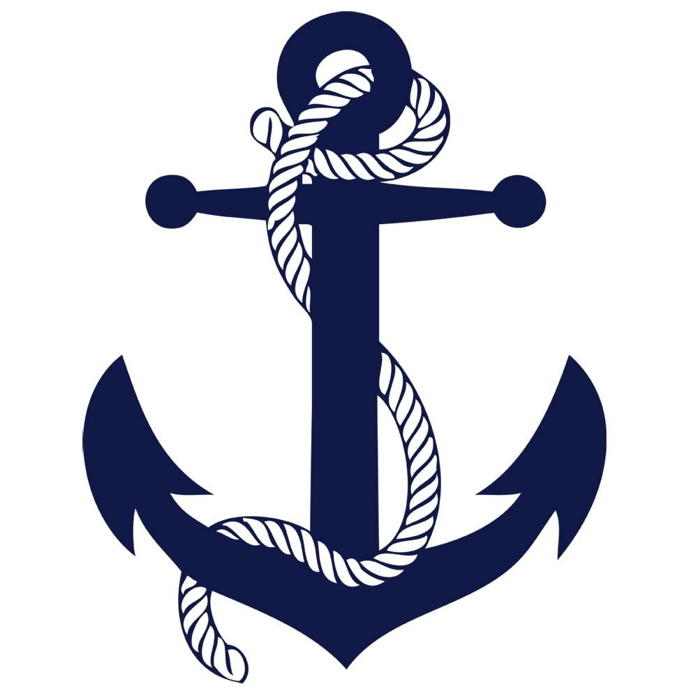 Anchor With Rope Clip Art