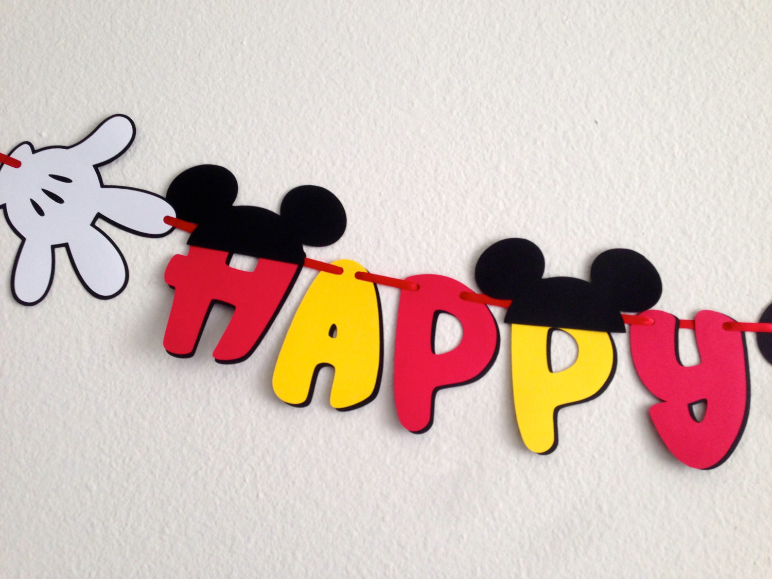 Mickey Mouse Birthday Clip Art Mickey Mouse Birthday Banner