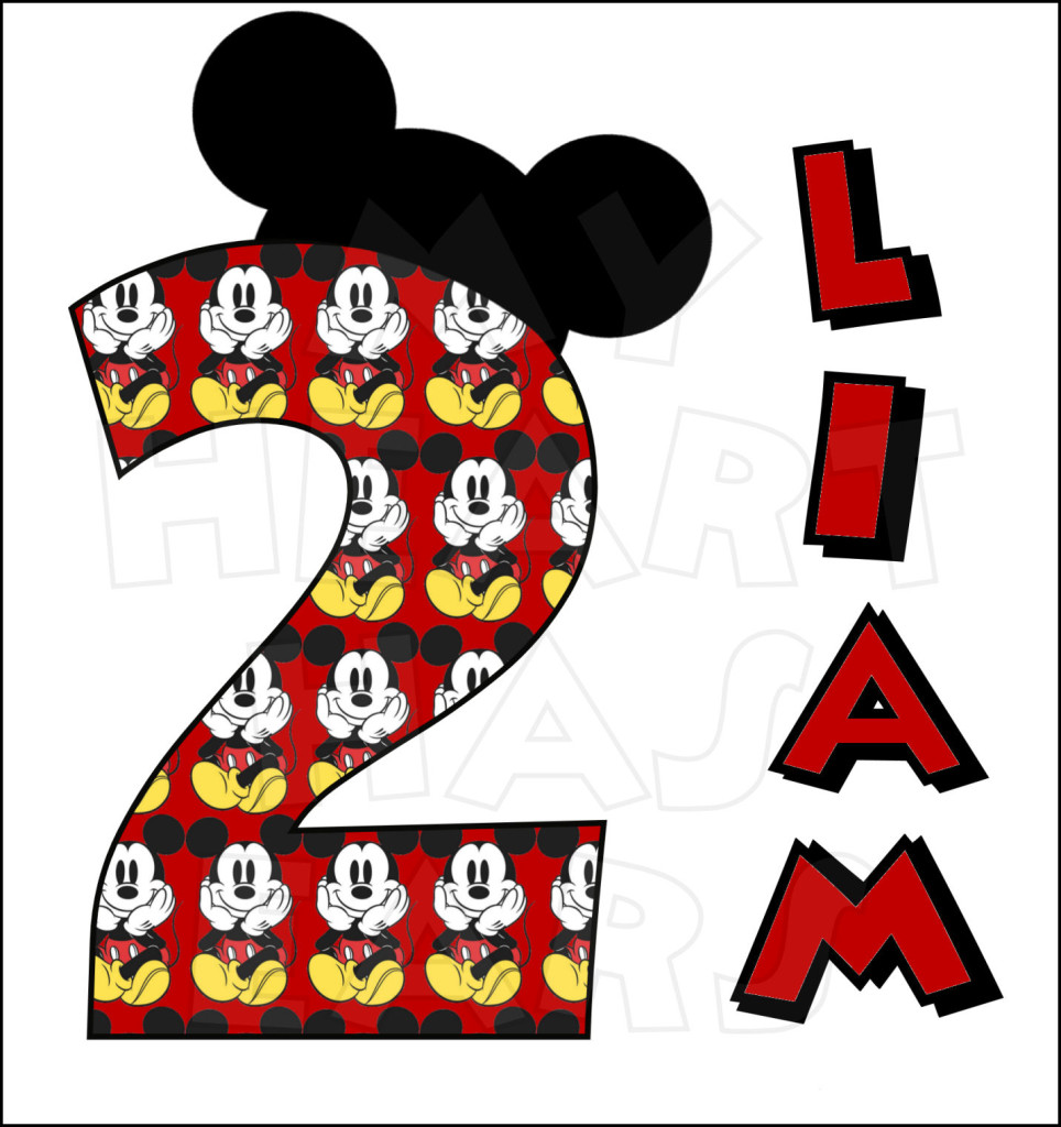 Minnie Mouse Birthday Clip Art Mickey Mouse Birthday