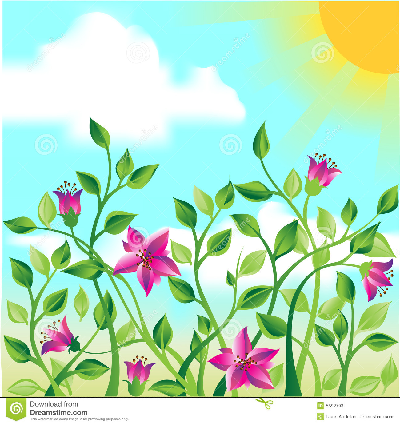 More Similar Stock Images Of   A Field Of Flowers