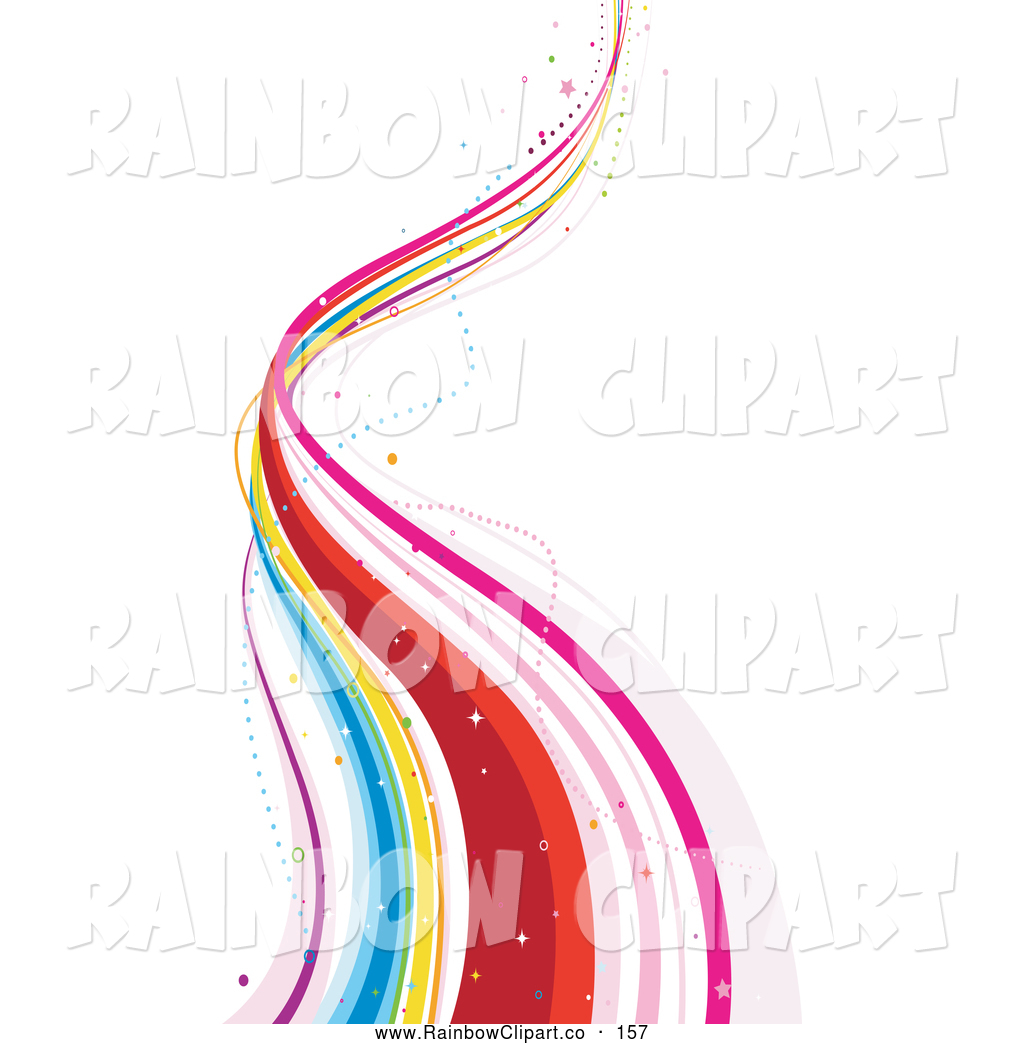 Rainbow Background Over White Rainbow Clip Art Bnp Design Studio