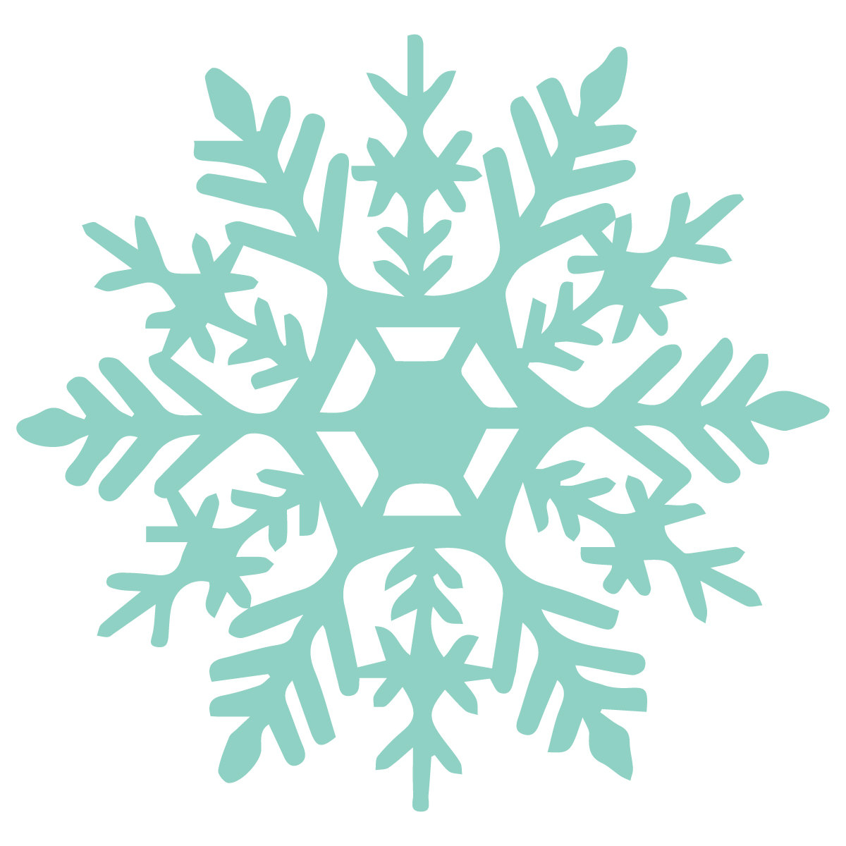 Snowflake Vinyl Decal Design 1 Frozen Party By Nipomoimprints