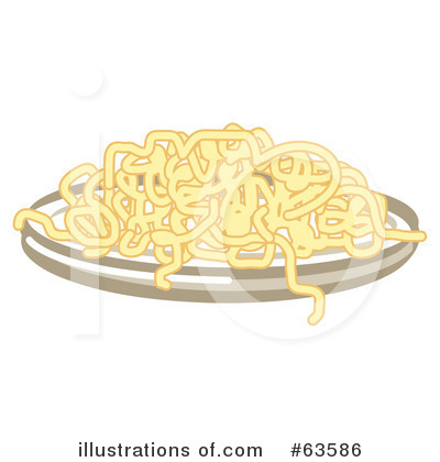 Spaghetti Clipart  63586   Illustration By Andy Nortnik