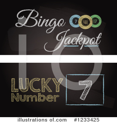 Bingo Clipart  1233425 By Elaine Barker   Royalty Free  Rf  Stock