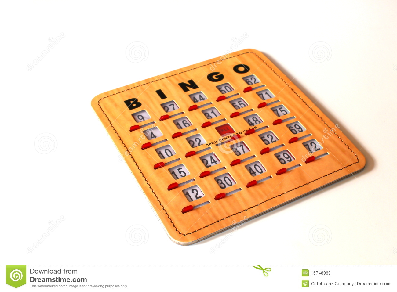 Bingo Royalty Free Stock Images   Image  16748969