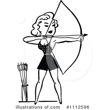 Bow Hunting Clipart  Rf  Archery Clipart