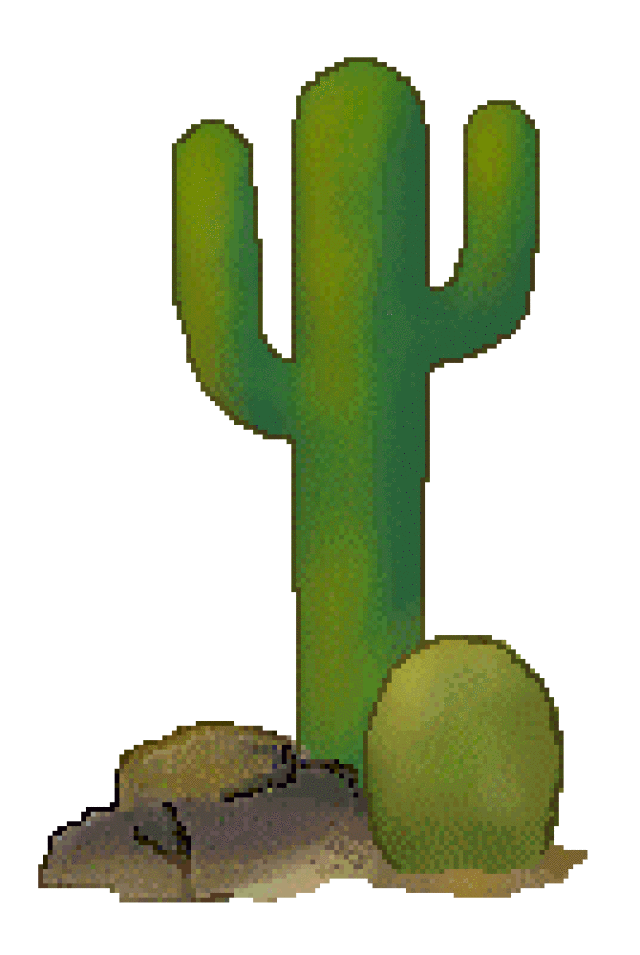 Cactus Desert Scenes Clipart   Free Clip Art Images