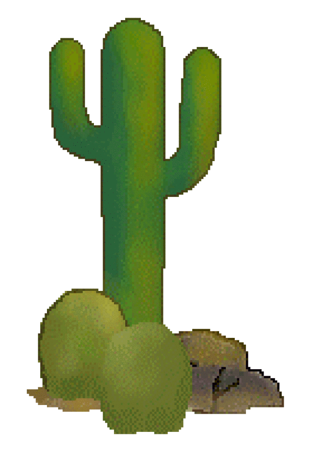 Cactus Desert Scenes Clipart   Free Clip Art Images