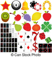 Casino And Gambling   Vector Icon Set Casino And Gambling