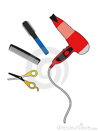 Pink Hair Scissors And Comb   Clipart Panda   Free Clipart Images