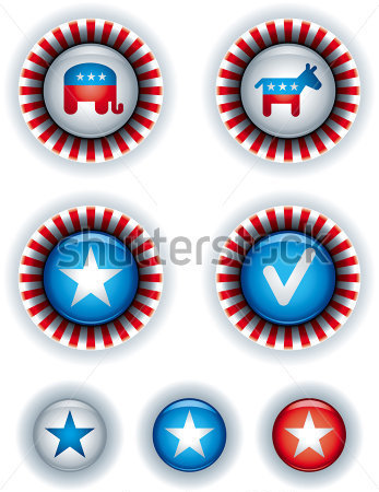 Political Campaign Badges And Clip Arts   Clipartlogo Com