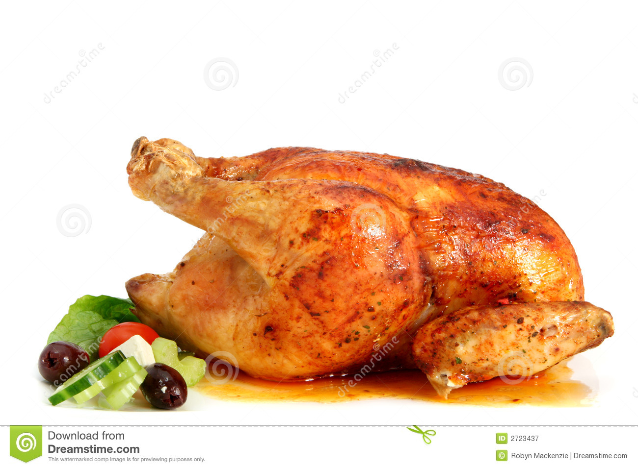 Roasted Chicken Royalty Free Stock Photography   Image  2723437