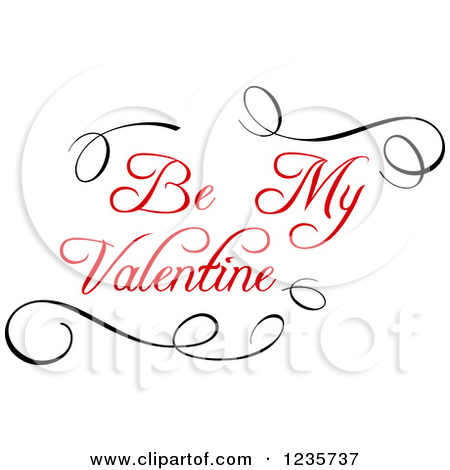 Royalty Free  Rf  Be My Valentine Clipart   Illustrations  1