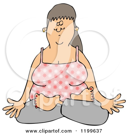 Royalty Free  Rf  Yoga Woman Clipart   Illustrations  1