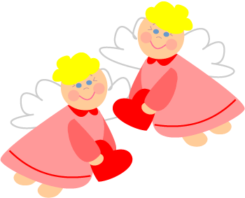 What S Better Than One Fairy Delivering Love  Twin Fairies With Hearts