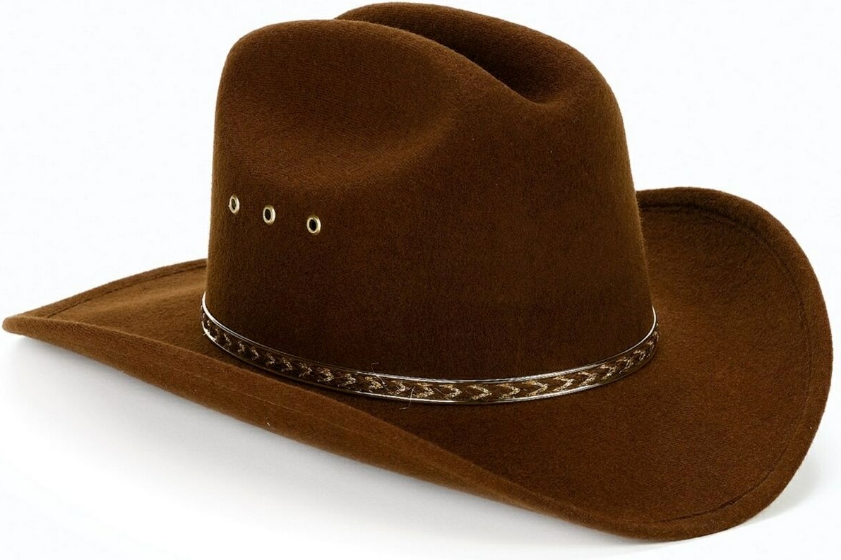 Cowboy Hat Brown 34698