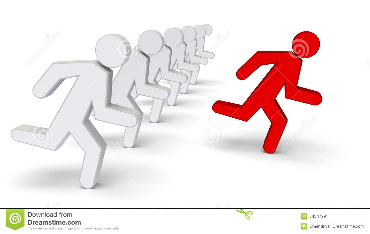 Follow The Leader Clipart Follow The Leader Stock Image