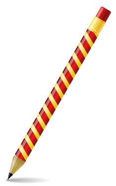 Free Clipart Of Pencil Clipart Picture Of A Long Thin Yellow And