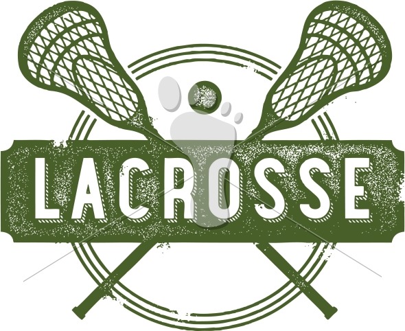 Lacrosse Design Featuring Crossed Lacrosse Sticks And Ball  Available