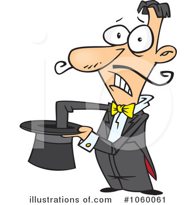 Magician Clipart  1060061 By Ron Leishman   Royalty Free  Rf  Stock    