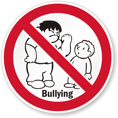 No Bullying Signs   Bully Free Signs