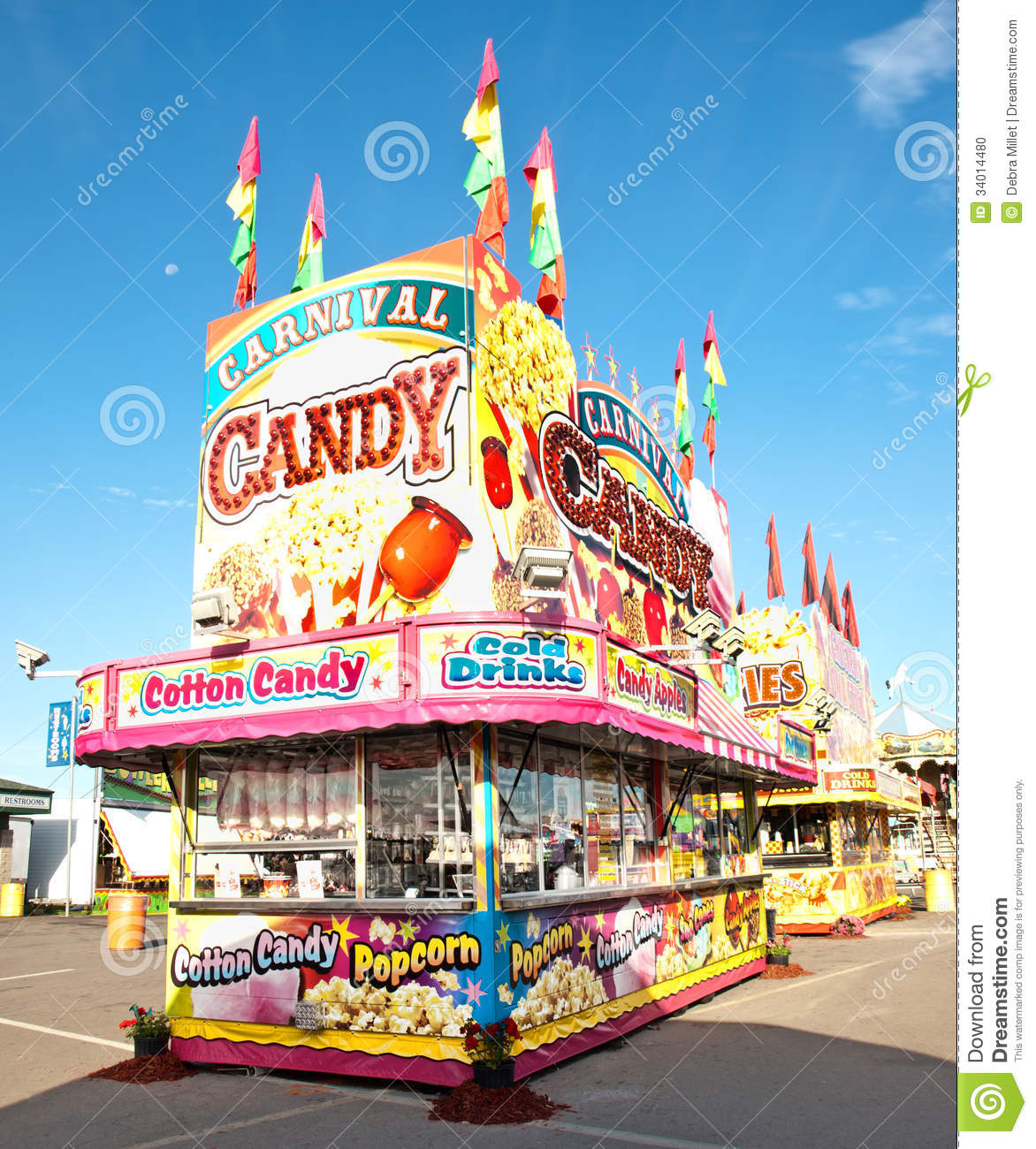 Snack Stand Stock Photo   Image  34014480