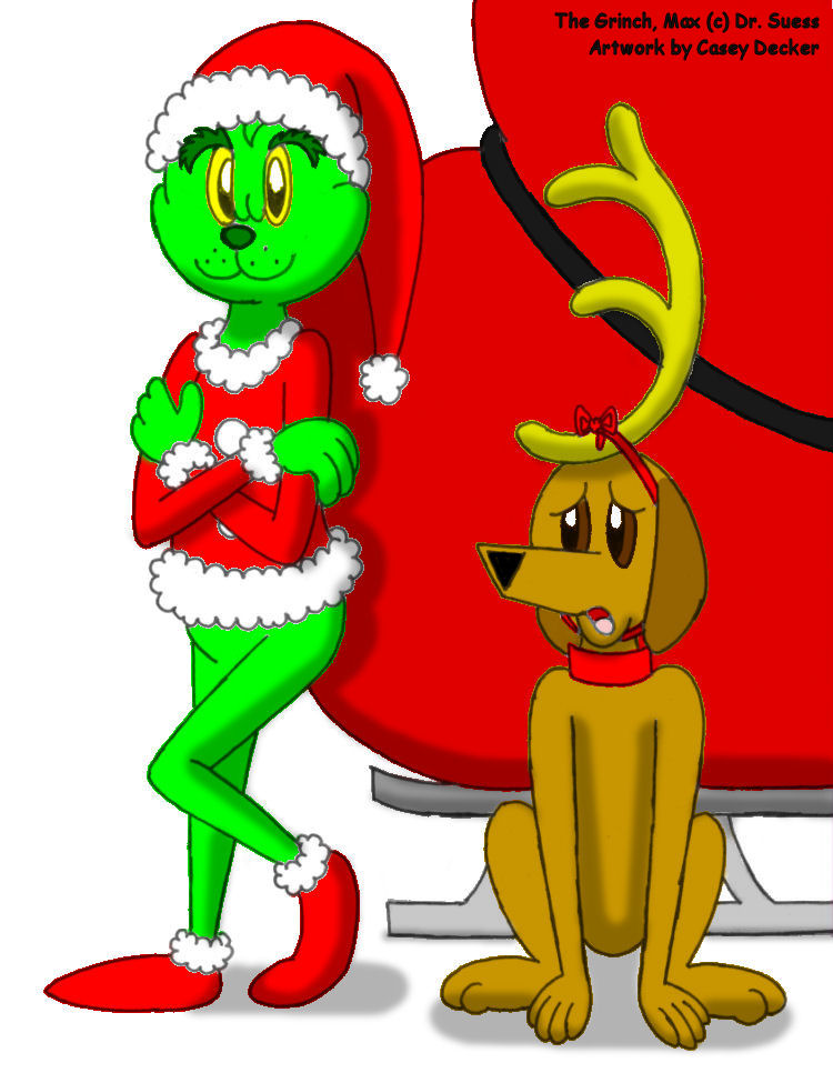 The Grinch And Max By Caseydecker D4iwsmh Jpg