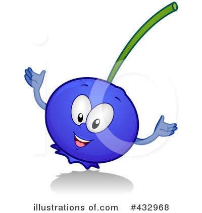 Blueberry Clipart  432968 By Bnp Design Studio   Royalty Free  Rf