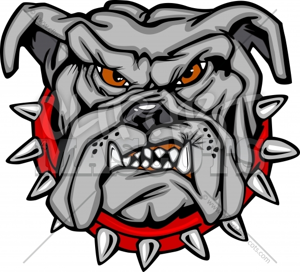 Clipart Bulldog Mascot