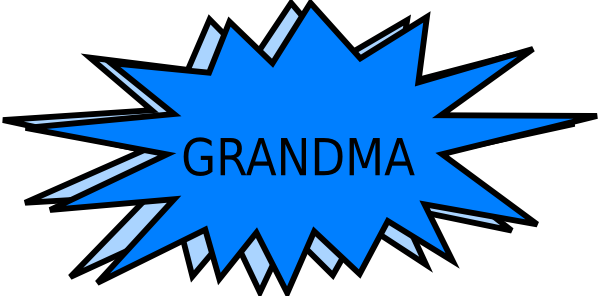 Grandma Clip Art At Clker Com   Vector Clip Art Online Royalty Free