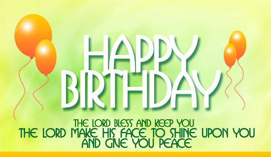 Happy Birthday Birthdays Ecard   Free Christian Ecards Online Greeting