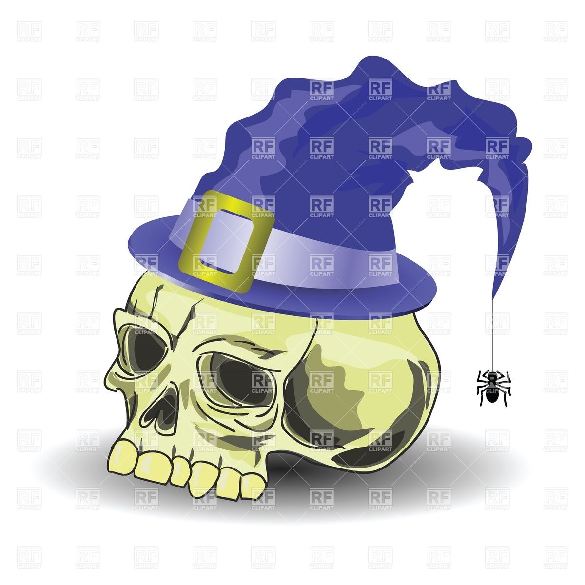     In Witch S Hat With Buckle Download Royalty Free Vector Clipart  Eps