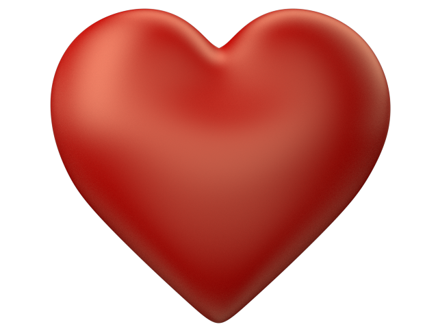     Love Heart With Transparent Background   Valentine Clip Art   3d Clip
