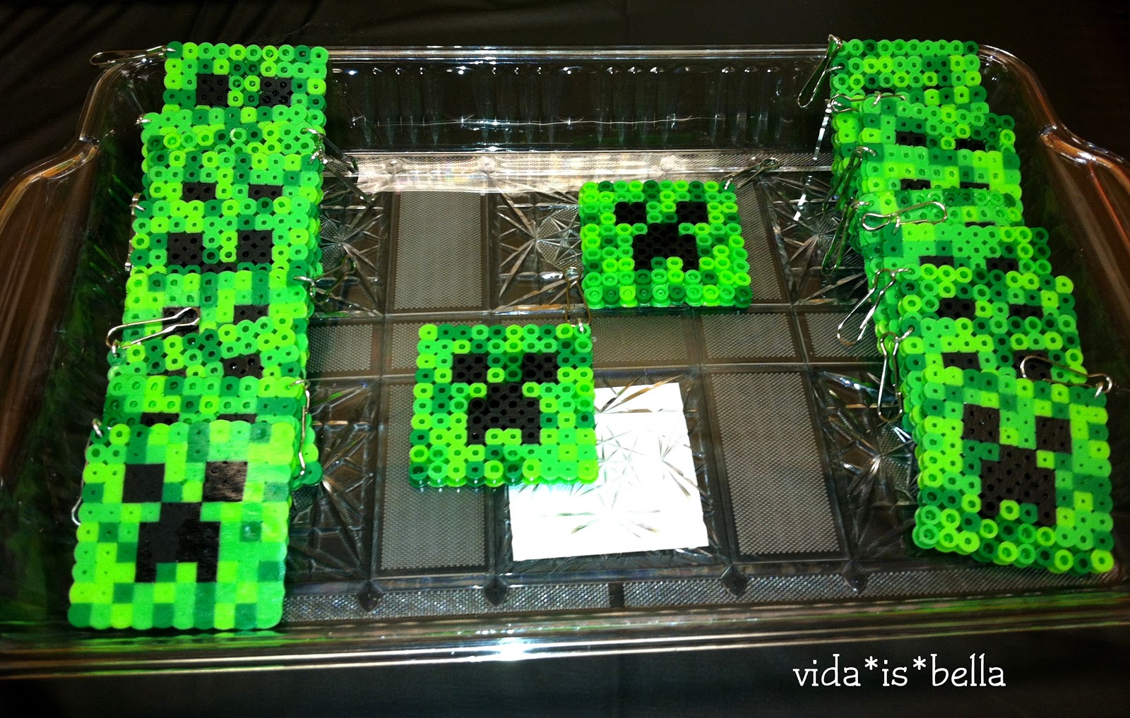 Minecraft Creeper Clipart Minecraft Food   Dessert Table