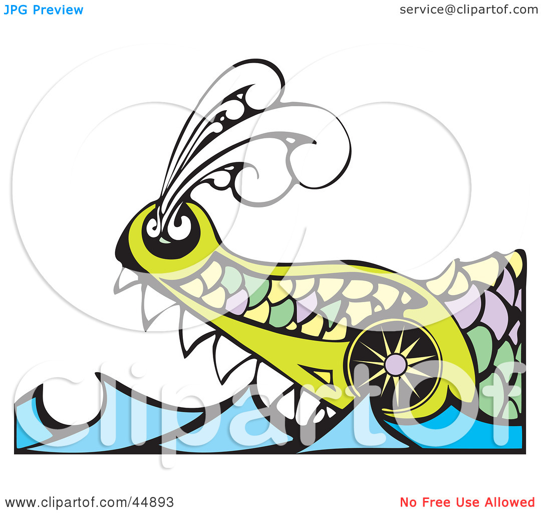 Monster Teeth Illustration Clipart Illustration Of A