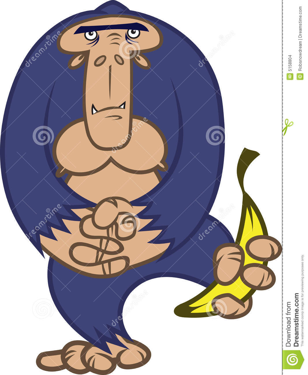 More Similar Stock Images Of   Gorilla With Banana