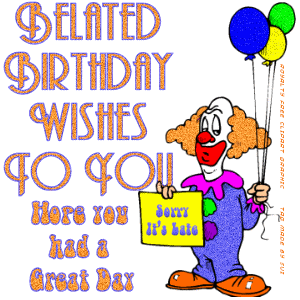 There Is 33 Belated Birthday Religious Free Cliparts All Used For Free