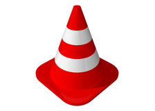Traffic Cone Royalty Free Stock Photography