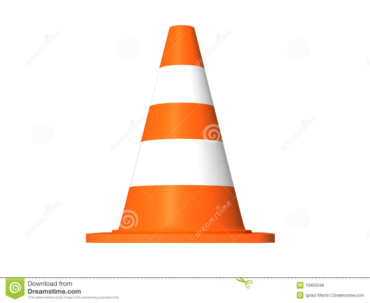 Traffic Cone Royalty Free Stock Photos   Image  10956348