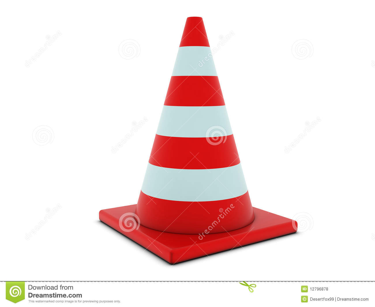 Traffic Cone Royalty Free Stock Photos   Image  12796878