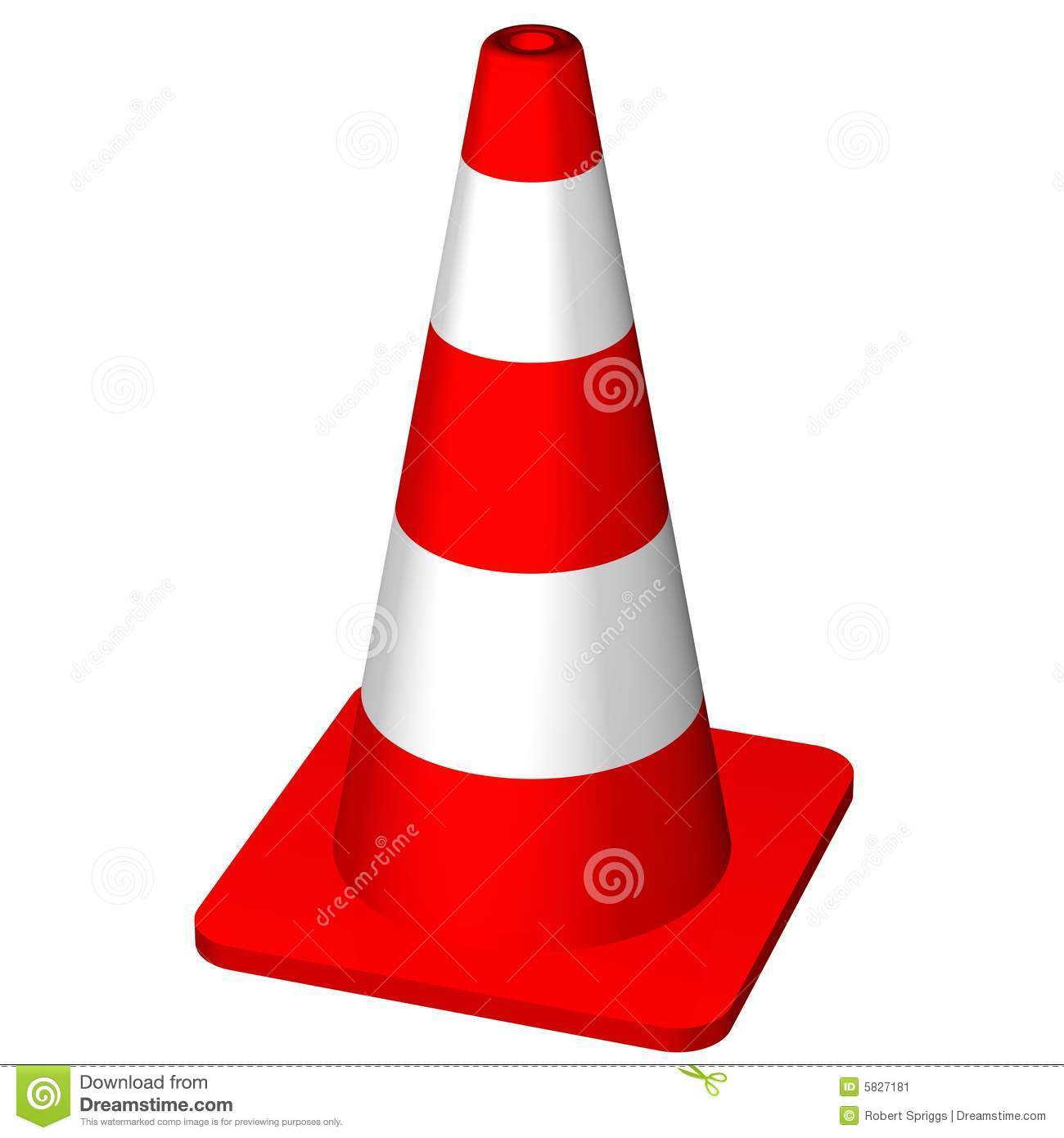 Traffic Cone Stock Image   Image  5827181