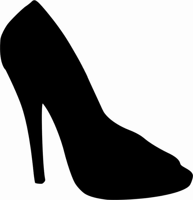 17 Shoe Silhouette Free Cliparts That You Can Download To You Computer    
