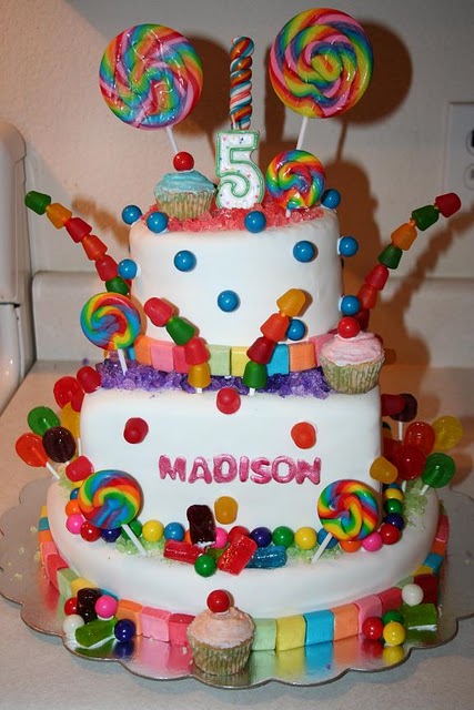 Cake Mom  Birthday Month Reader Cake  Candyland Cake