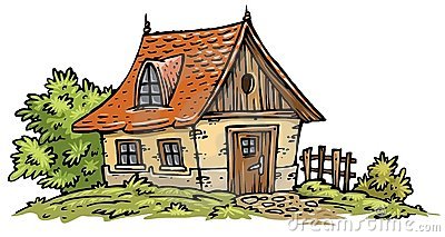Cartoon Cottage Stock Vectors And Illustrations