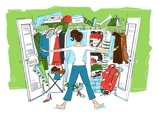 Cleaning Out Your Closet Can Be A Daunting Task But An Organized    