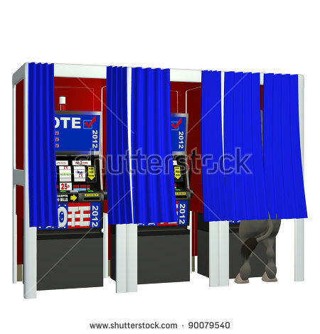 Clipart Voting Booth