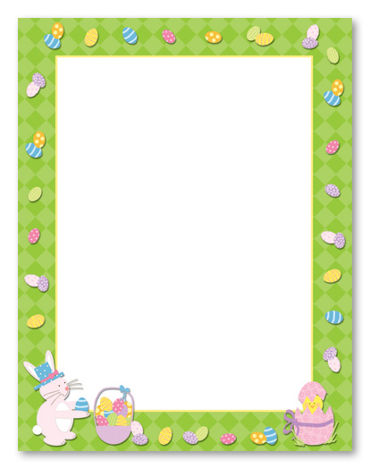 Easter Time Stationery Letterhead