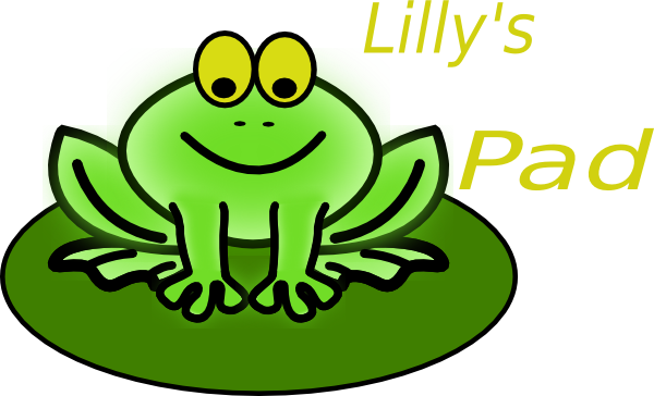 Frog On Lily Pad Clipart Lilly Pad Hi Png